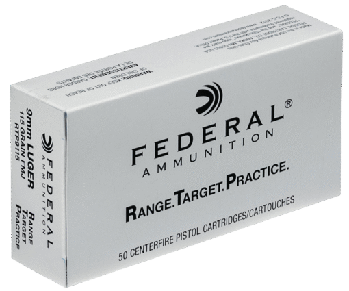 FEDERAL RANGE AND TARGET HANDGUN AMMO