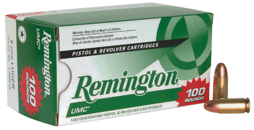 REMINGTON UMC HANDGUN AMMO