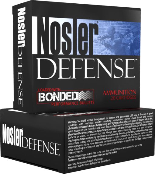 NOSLER DEFENSE HANDGUN AMMO
