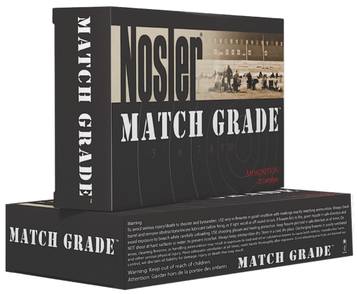 NOSLER MATCH GRADE HANDGUN AMMO
