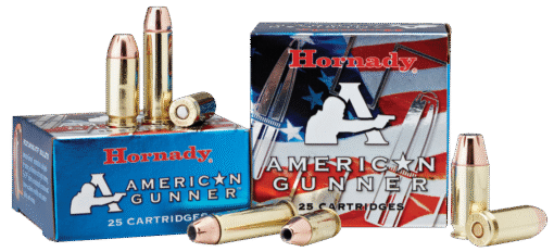 HORNADY AMERICAN GUNNER HANDGUN AMMO