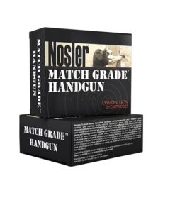 NOSLER MATCH GRADE HANDGUN AMMO