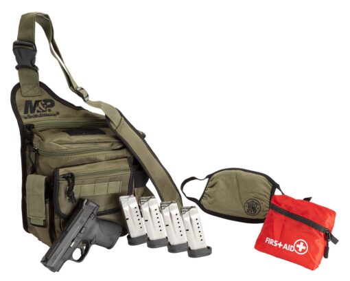 SMITH & WESSON M&P9 SHIELD BUG OUT BAG BUNDLE SEMI AUTO