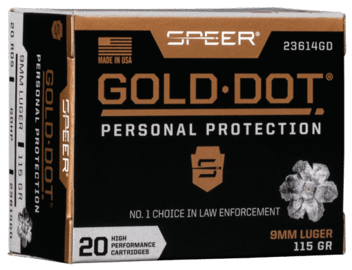 SPEER GOLD DOT HANDGUN AMMO