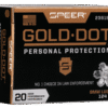 SPEER GOLD DOT HANDGUN AMMO