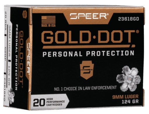 SPEER GOLD DOT HANDGUN AMMO