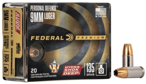 FEDERAL PERSONAL DEFENSE PREMIUM HANDGUN AMMO
