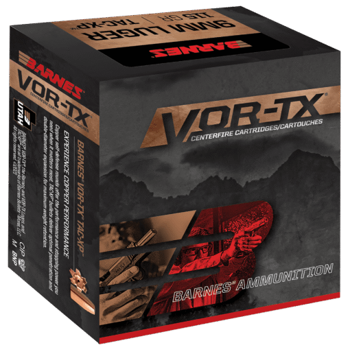 Barnes Bullets VOR-TX 9mm HANDGUN AMMO