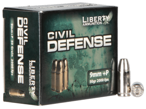 LIBERTY AMMUNITION CIVIL DEFENSE HANDGUN AMMO