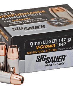 SIG SAUER MATCH ELITE COMPETITION HANDGUN AMMO