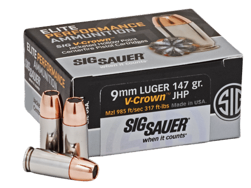 SIG SAUER MATCH ELITE COMPETITION HANDGUN AMMO