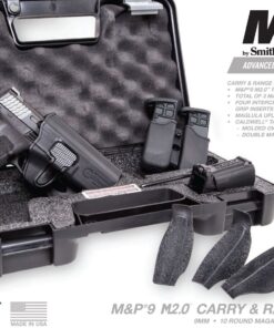 SMITH & Wesson M&P9 M2.0 CARRY AND RANGE KIT SEMI AUTO