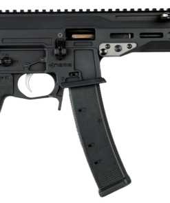 F1 Firearms 9mm Pistol with 5.8" Barrel, Black Finish, Cap Compensator, Picatinny Rail, and 35-Round Magazine