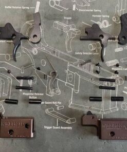 Rare Breed FRT-15 3X Drop-In Trigger Upgrade Kit with 3-Position Selector for Enhanced AR-15 Performance